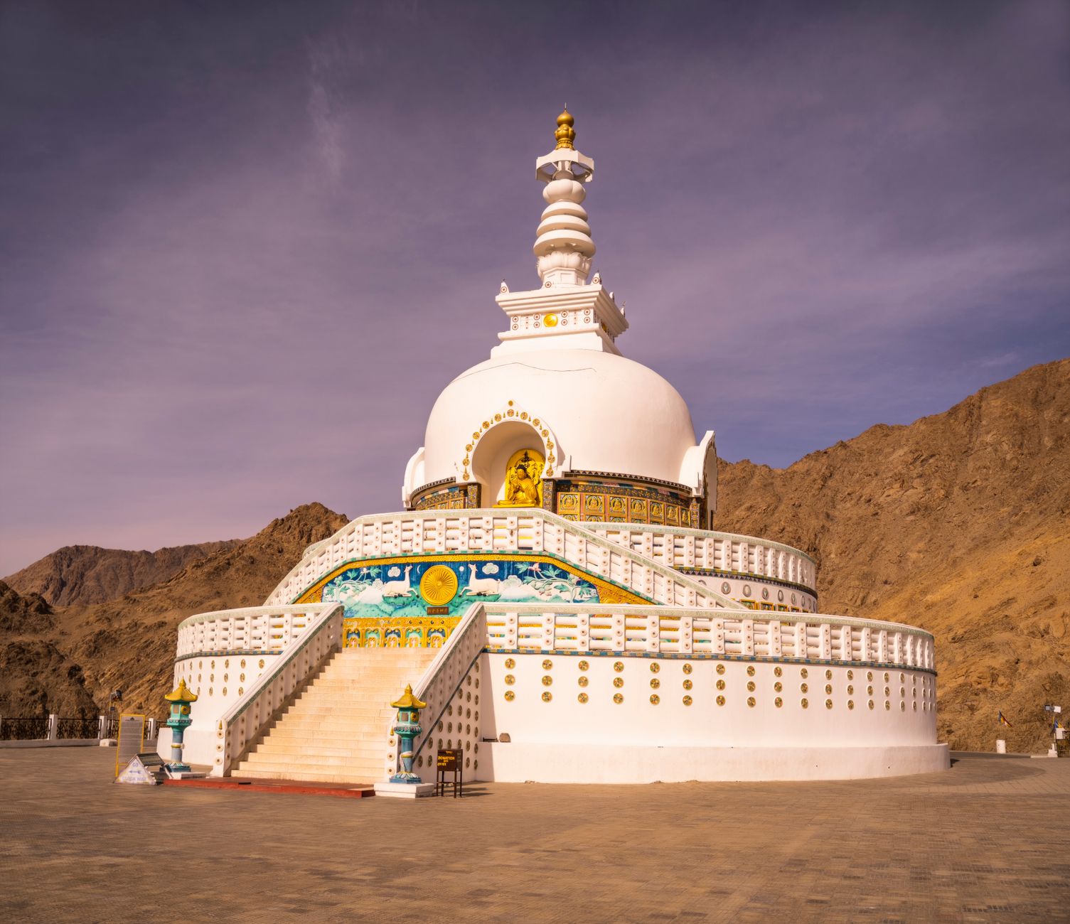 Shanti Stupa, Ladakh